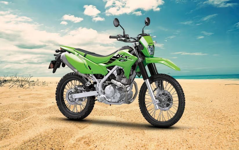 Kawasaki KLX230 Launched At Rs 3.30 Lakh, Gets MRF MoGrip Meteor Rugged ...